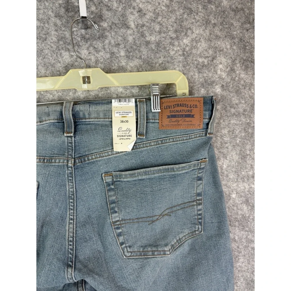 Levi's Jeans‎ Men's 38 Blue Relaxed Straight Signature Gold Denim San Francisco